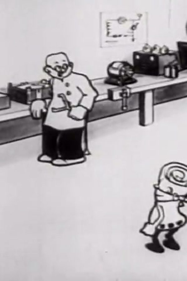Finding his voice : an animated cartoon synchronized to voice & sound