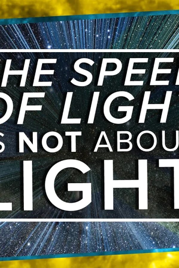 The Speed of Light is NOT About Light