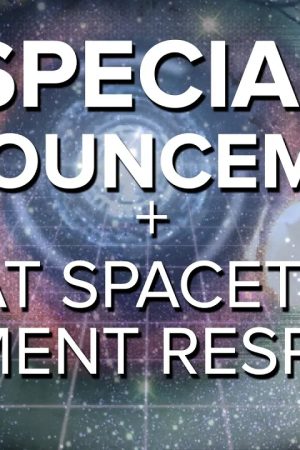 SPECIAL ANNOUNCEMENT + Flat Spacetime Geometry Comments | Space Time | PBS Digital Studios
