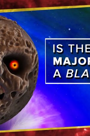 Is the Moon in Majora’s Mask a Black Hole?